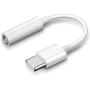 Кабел AUX HQ за Apple, 3.5мм към USB-C, В кутия, Бял, снимка 1