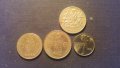 4 стари български юбилейни монети.