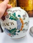 DELFT polichrome, Холандия ръчно рисуван керамичен буркан с капак, снимка 4