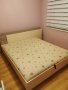 Спално легло с повдигащ механизъм 160/200, снимка 1 - Спални и легла - 43936014