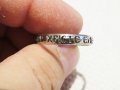 стар Мъжки сребърен пръстен, Стариннен сребърен пръстен с думи към Исус в надпис " kypie ihcoy , снимка 2