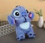 Дишащ Стич, Плюшена играчка Стич дишащ, 30см, снимка 6