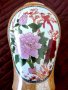 Порцеланова  ваза с флорални мотиви, снимка 3