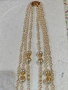 Стара огърлица 3 реда, снимка 9