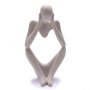 Скулптура на седнал човек, снимка 1 - Арт сувенири - 40277340
