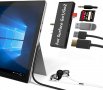 Докинг станция Surface Go 1/2/3 Hub, 4K HDMI, 2xUSB 3.0 порта, 3,5 мм, четец SD/TF карта, снимка 1