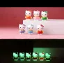 5 бр Hello Kitty Коте Кити малки Пластмасови PVC сет фигурки играчки за торта украса играчка фигурка, снимка 1