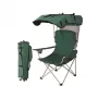 Удобен и преносим стол за градина и риболов с козирка и раница, снимка 2