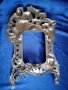 стара рамка за снимка от бронз, снимка 5