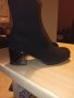 Намалям!Велурени чизми с ефектен ток,38 номер , снимка 4