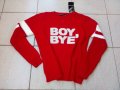  Пуловер Boy Bye в червен цвят - (С, М и Л ) , снимка 3