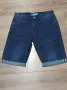 Дънкови къси панталони - бермуди код 80 - 2, снимка 2