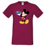 Мъжка тениска Mickey Mouse Subaru Подарък,Изненада,Рожден ден, снимка 4