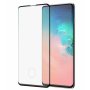 Стъклен протектор за Samsung Galaxy S10 G973F FullGlue Black лепило по цялата повърност Черен FullFa, снимка 1