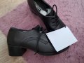 Естествена кожа обувки 37 номер нови, снимка 2