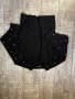 Wow 🤩 Черен  пуловер блуза  Zara овърсайз размер  с декорация перли, снимка 11