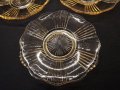 Три малки стъклени чинийки , снимка 3