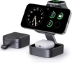 Keepro 3 в 1 безжична зарядна станция за iPhone, магнитна, преносима, MagSafe, снимка 1