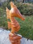 Красива дърворезба на морско конче и риба    18/2, снимка 4