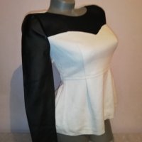 Топ с пеплум ONLY р-р S, нов, с етикет , снимка 8 - Блузи с дълъг ръкав и пуловери - 34916116