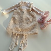 Бебешка рокля с боди и ботушки нови !, снимка 3 - Комплекти за бебе - 43090155