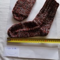 Вълнени чорапи ръчно плетиво, снимка 7 - Други - 43871036