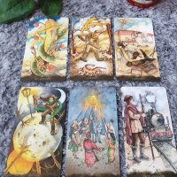 78 таро карти: Nicoletta Ceccoli Tarot & The Little Prince Tarot , снимка 8 - Карти за игра - 33677847