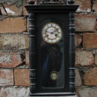 Стенен часовник Юнгханс-2, снимка 2 - Антикварни и старинни предмети - 32563609