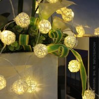 Коледни лампички декорация – крушки с батерии , снимка 9 - Декорация за дома - 43365445