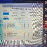 Хард диск Toshiba 500GB 2.5” 100%, снимка 2 - Твърди дискове - 32274873