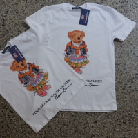 Polo bear t shirt woman дамски и детски тениски , снимка 2 - Тениски - 44889310