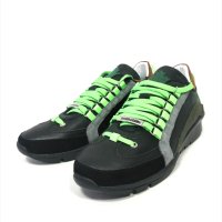 Мъжки обувки Dsquared Black/Green !!!, снимка 2 - Маратонки - 44032970