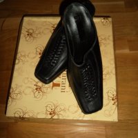 Леки и удобни чехли  черни от естествена -отличен избор за пролетта и лятото, снимка 2 - Чехли - 28469210
