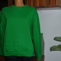 зелена ватирана блуза Zara, снимка 1 - Суичъри - 43360941
