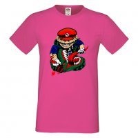 Мъжка тениска Mario VS Monster Игра,Изненада,Подарък,Празник,Повод, снимка 15 - Тениски - 37236957