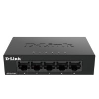 Суич D-Link DGS-105GL 5-портов 10/100/1000Base-T Gigabit Ethernet Metal Housing Unmanaged комутатор, снимка 1 - Суичове - 39026776