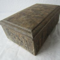 Много стара кутия метал ламарина антика, снимка 5 - Други ценни предмети - 33071599