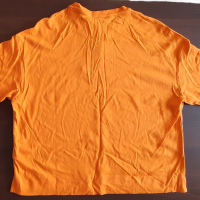 Оранжева тениска с къси ръкави , снимка 2 - Тениски - 44934617