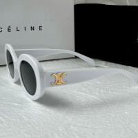 Celine 2023 дамски слънчеви очила елипса овални бели, снимка 8 - Слънчеви и диоптрични очила - 44845482