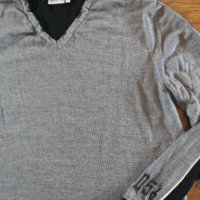 eisbär 100% merino wool mens knitwear - мъжки мериновул пуловер КАТО НОВ Л, снимка 2 - Пуловери - 43526905