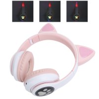 Bluetooth 5.0 слушалки за деца в розово и още 5цвята, снимка 4 - Други - 43059699