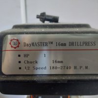 Колонна бормашина DayMasterTM  16 mm  DRILLPRESS, снимка 4 - Други машини и части - 36625906