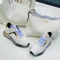Дамска чанта и спортни обувки Guess код 23, снимка 1 - Дамски ежедневни обувки - 29067114