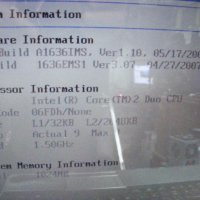 Лаптоп за части MSI MS-16362 EX600, снимка 3 - Части за лаптопи - 38756406