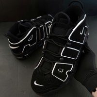 Nike Air More Uptempo Black Мъжки Кецове Маратонки Размер 44 Номер 28см Черни Обувки , снимка 3 - Кецове - 40284612