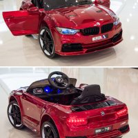 Акумулаторен КОЛА тип BMW M3  Металик боя 12V с меки гуми с Кожена седалка MP3 плейър Модел 2022 г.	, снимка 14 - Детски велосипеди, триколки и коли - 37299379