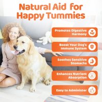 Храносмилателна добавка за кучета, пре и пробиотици, без ГМО, веган - 140 дъвки , снимка 7 - За кучета - 44086644
