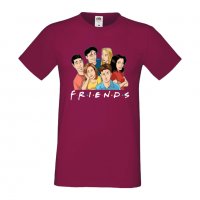 Мъжка тениска Friends art 1, снимка 3 - Тениски - 33028480