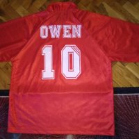 Ливърпул фенска тениска 2002г №10 Майкъл Оуен, снимка 4 - Футбол - 26505579