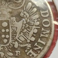 Сребърна монета 17 кройцера 1760г. Франц първи Кремниц Свещена Римска Империя 12213, снимка 11 - Нумизматика и бонистика - 42987092